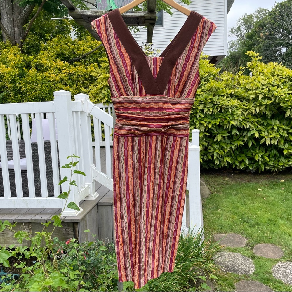 Kay Unger Knit Sheath Dress